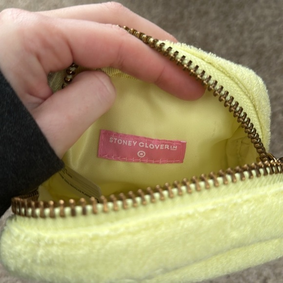 Terry Cloth Palm Tree Mini Pouch - Picture 4 of 6